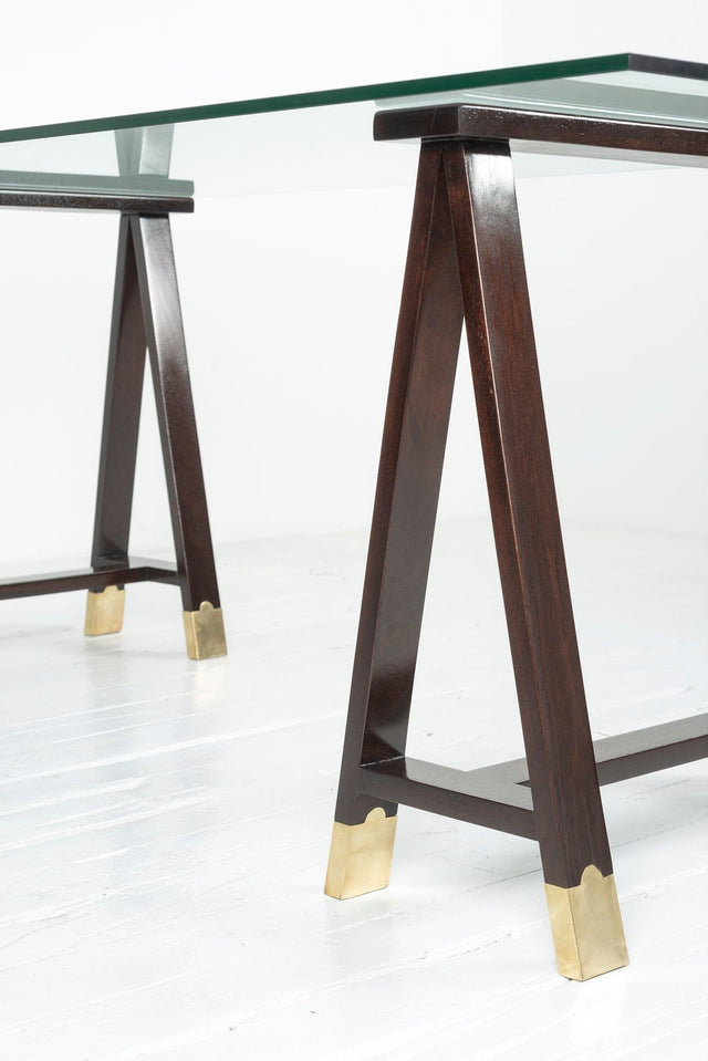 Arturo Pani Console Trestle Table, c. 1960