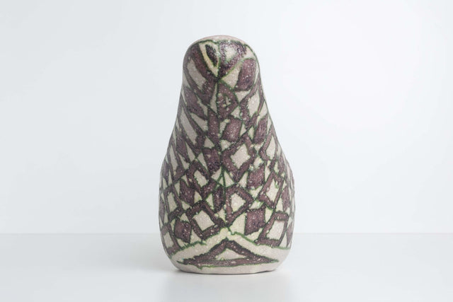 Guido Gambone Vessel Glazed Stoneware Italy, 1955