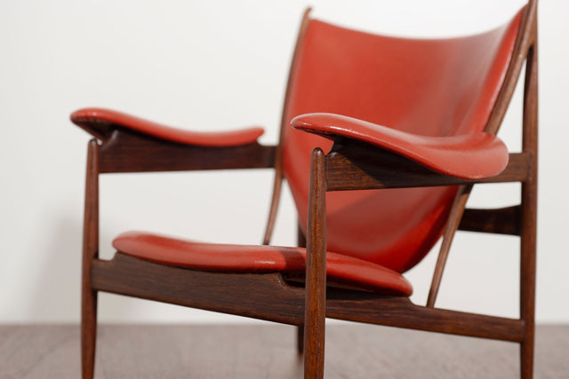 Handmade Miniature of Finn Juhl’s Chieftain Chair, Japan