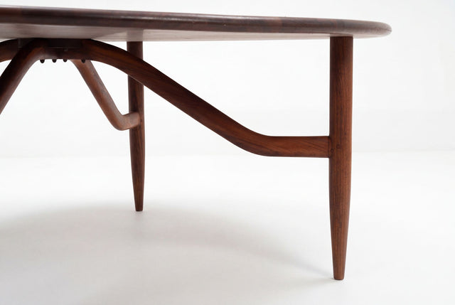 Sam Maloof Dining Table, Solid Walnut, 1959