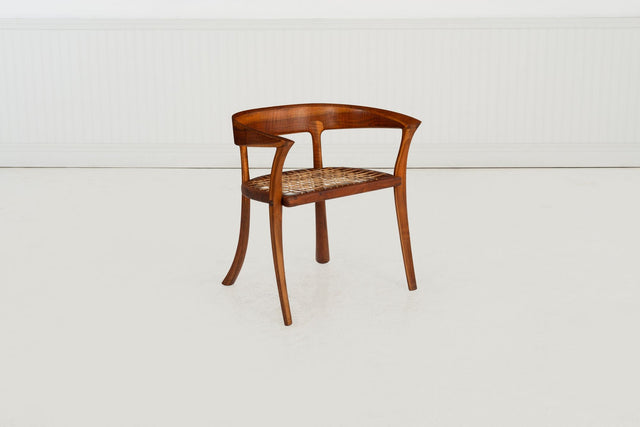 Arthur Carpenter Espenet Curved Back Arm Chair, c. 1980