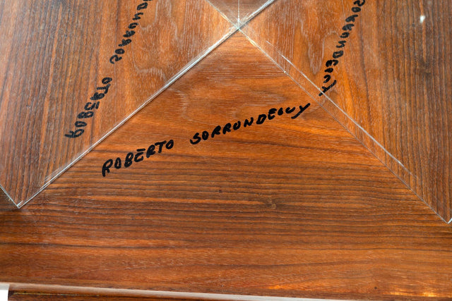 Custom Studio End Tables by Roberto Sorrondeguy