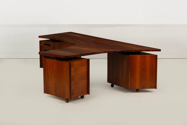 Vladimir Kagan Personal Custom Partner’s Desk, Kagan-Dreyfuss, New York 1950