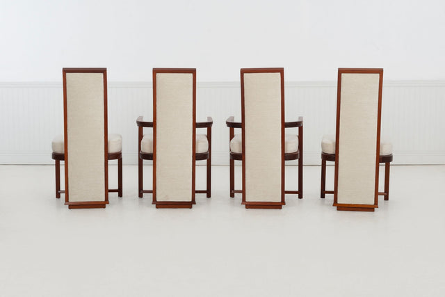 Frank Lloyd Wright for Henredon Set of Twelve Taliesin Dining Chairs