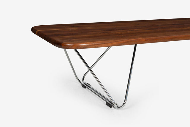 Ray Wilkes Solid Walnut Coffee Table for Herman Miller 1975