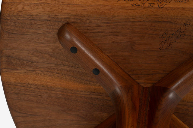 Sam Maloof American Craft Occasional Table in Oiled Walnut 2004
