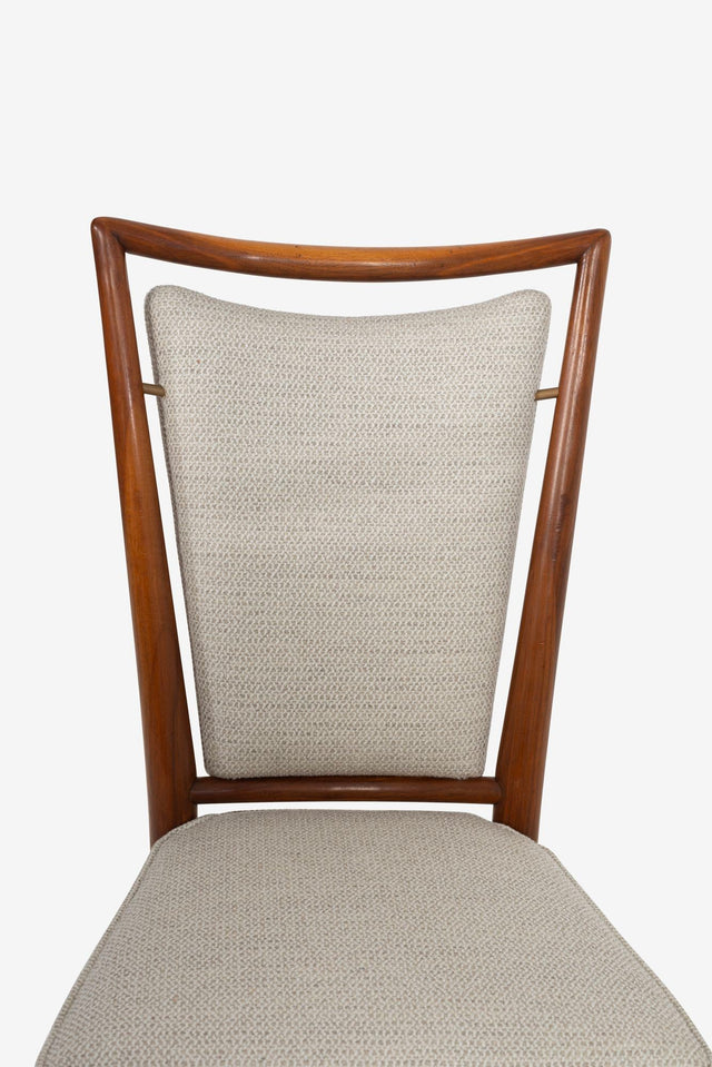 Pair of Six Dining Chairs by J. Stuart Clingman for Widdicomb