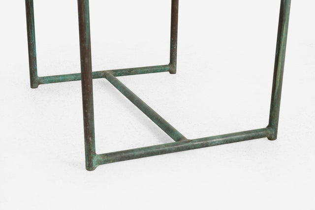 Early Walter Lamb Bronze Occasional Table, c. 1945
