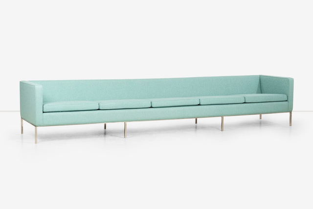 William Armbruster Custom Monumental five-seat Sofa for the Chase Manhattan Executive Offices.