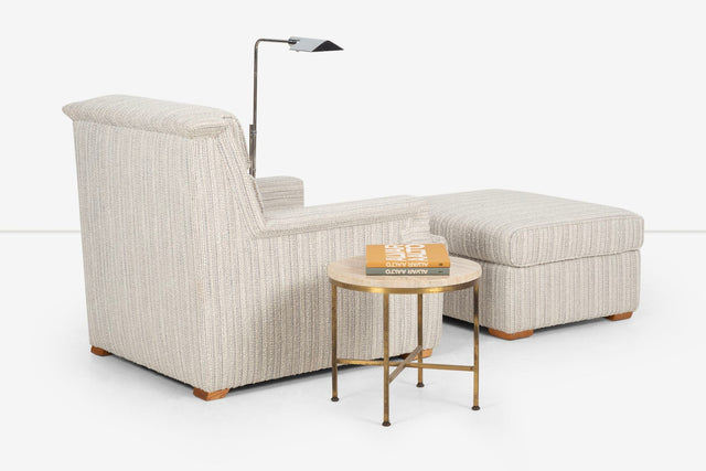 Paul Laszlo for Brown Saltman Lounge and Chair and Ottoman