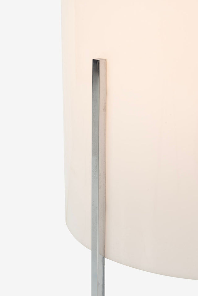 Chromed Brass & Acrylic Table Lamp by Paul Mayen for Habitat, c. 1955