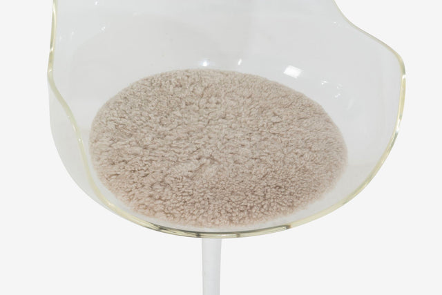 Pair Erwine & Estelle Laverne Champagne Stools