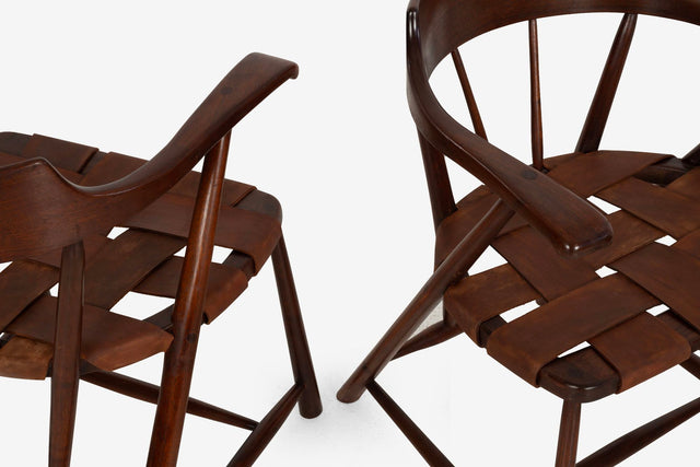 Set of Four Wharton Esherick Captains Chairs 1955