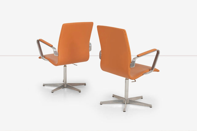 Walter Knoll Low-Back Oxford Dining Chairs Set of Six