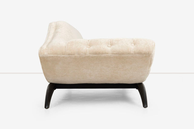 Adrian Pearsall for Craft Associates Biscuit Tufted Gondola Sofa 1960