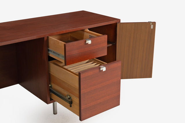 George Nelson for Herman Miller Executive Office Desk and Return, 1955