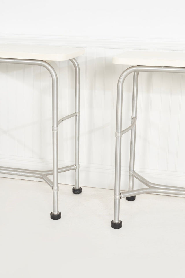 Warren McArthur Pair of Console Tables 1933