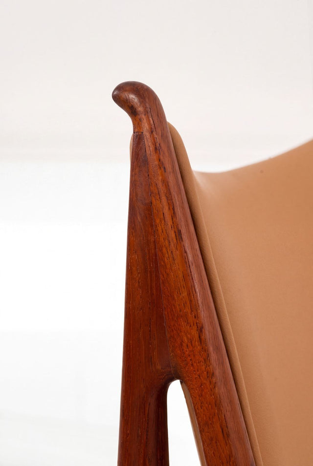 Set of Six Finn Juhl Egyptian Chairs for Niels Vodder, Denmark, 1949