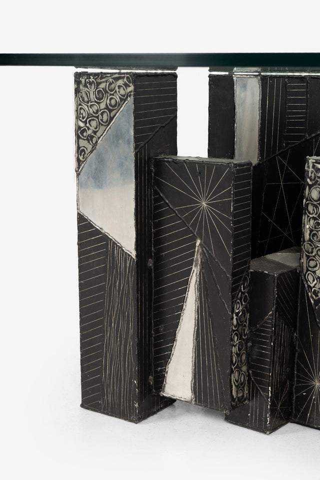 Paul Evans Studio for Directional Argente Unique Dining Table