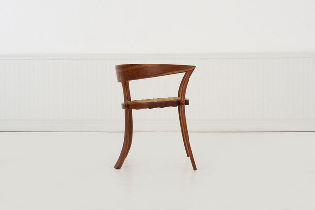 Arthur Carpenter Espenet Curved Back Arm Chair, c. 1980