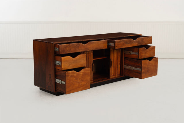 Dale Holub Credenza Solid Koa Wood 1976