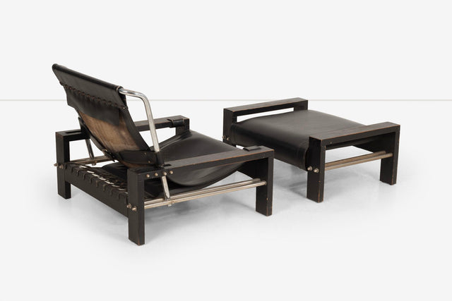 Lounge Chair and Ottoman by Atelier Sonja Wasseur