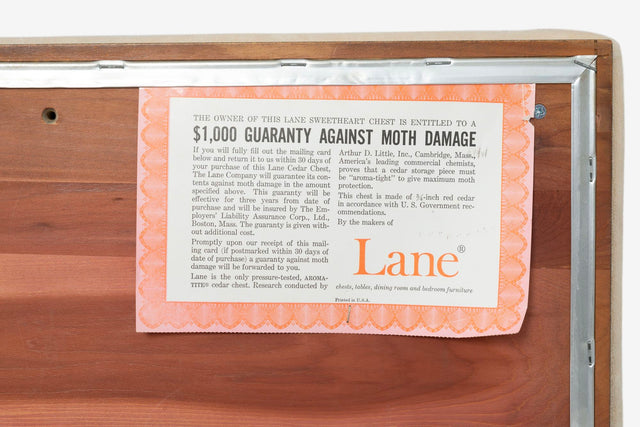 Milo Baughman Storage Bench