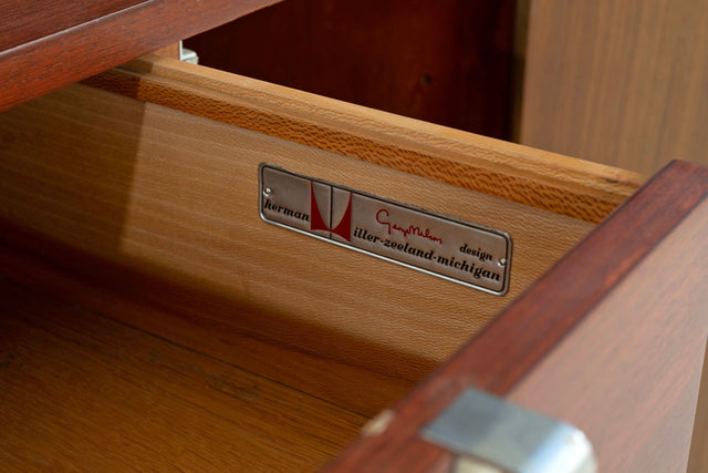 George Nelson for Herman Miller Executive Office Desk and Return, 1955