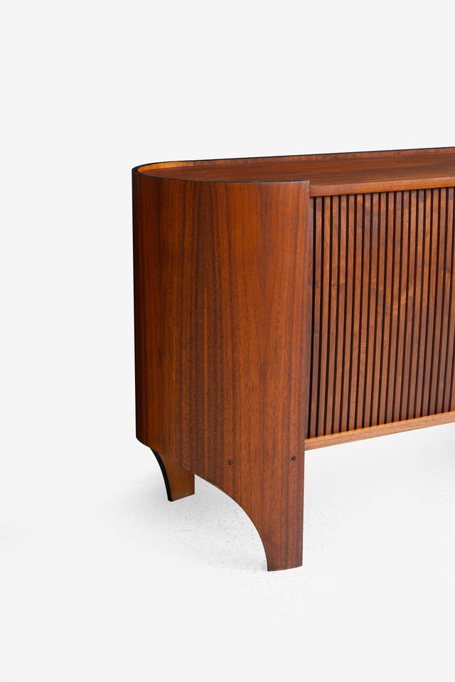 Henry P. Glass for Richbilt Manufacturing Company Cylindra Cabinet with Wall-Mounted Hutch, 1966