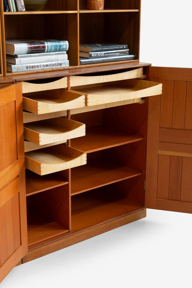 Mogens Koch Cabinets, Set of Six, for Rud Rasmussens Snedkerier, Denmark, 1960