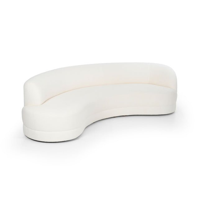 Milo Baughman Curved Sofa for Directional