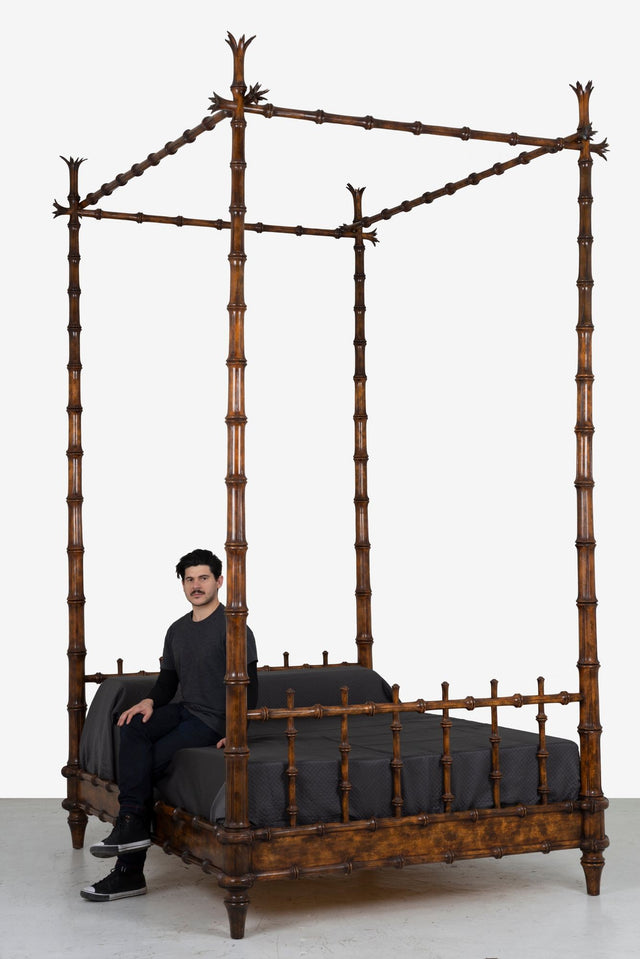 John Dickinson King Size Four-Poster Bed from the Firehouse
