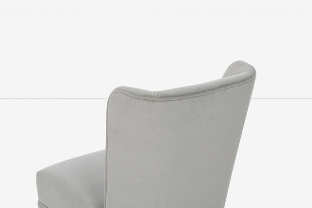 Edward Wormley Dunbar Slipper Lounge Chairs, 1942