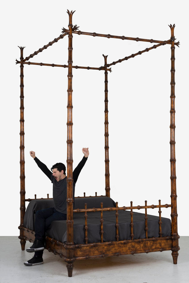 John Dickinson King Size Four-Poster Bed from the Firehouse