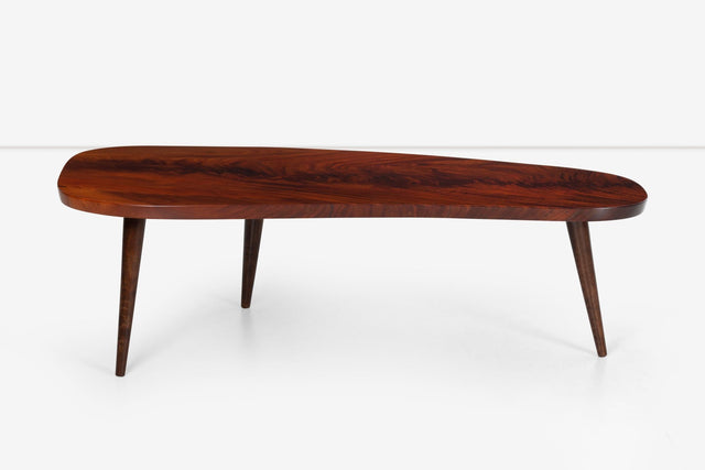 Arthur Espenet Carpenter Coffee Table in Solid Walnut