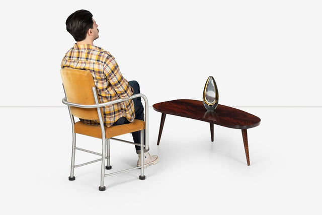 Arthur Espenet Carpenter Coffee Table in Solid Walnut