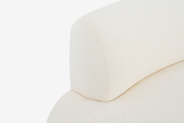 Milo Baughman Curved Sofa for Directional