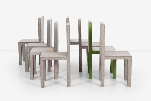 Reed and Delphine Krakoff RKDK Dining chairs, set of Eight
