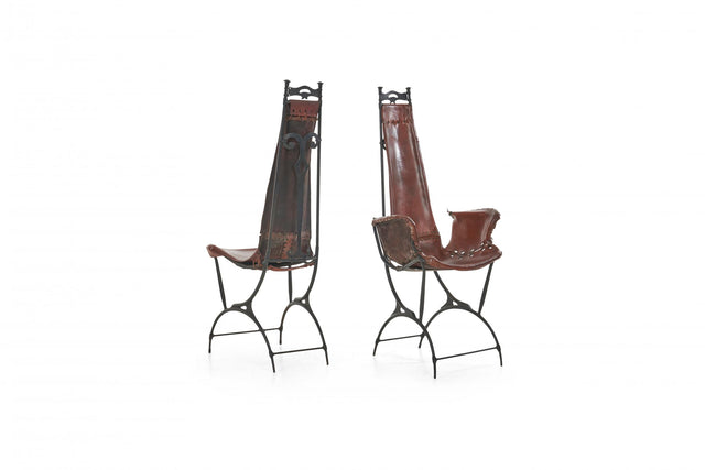 Francois and Sido Thevenin Set of 8 Dining Chairs