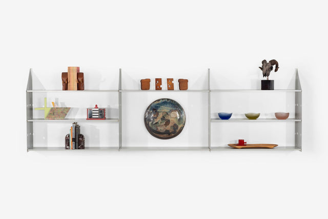Enzo Mari Dima Modular Wall Shelving System