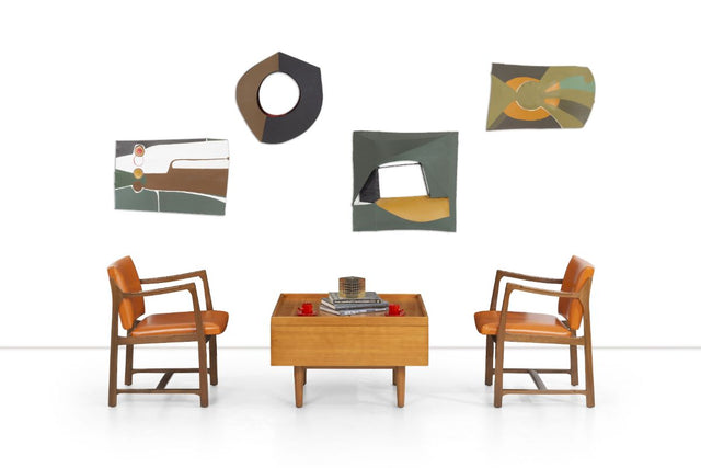 Milo Baughman Storage Coffee Table