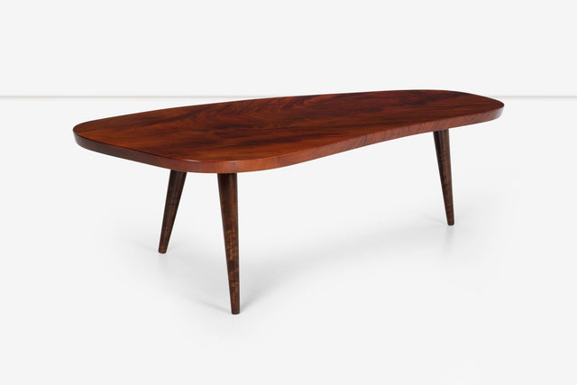 Arthur Espenet Carpenter Coffee Table in Solid Walnut