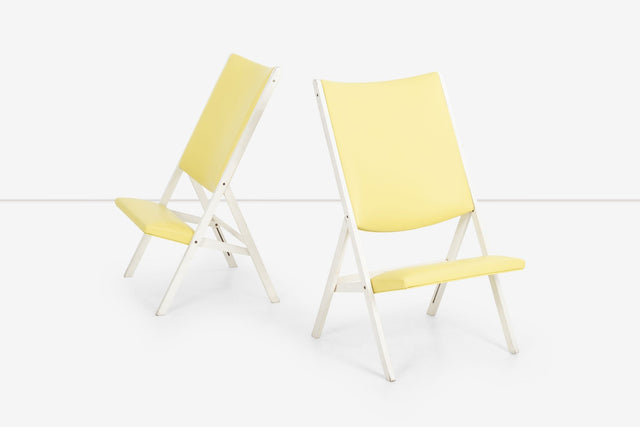 Pair of Gio Ponti Gabriela Lounge Chairs, Italy 1970