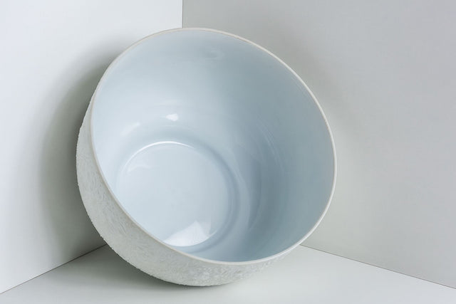 9" Round Footed Bowl Fantasy Mural by Rosenthal