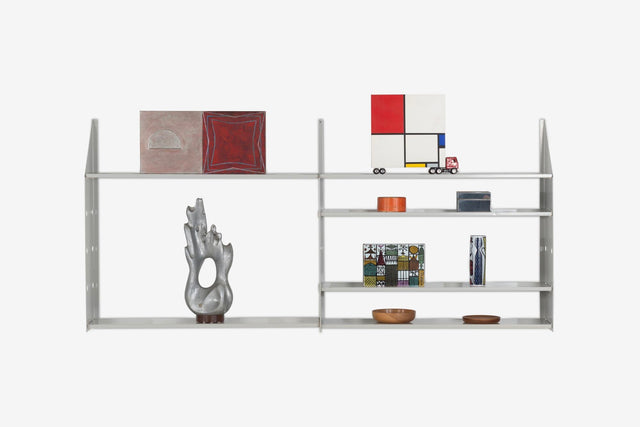 Enzo Mari Dima Modular Wall Shelving System