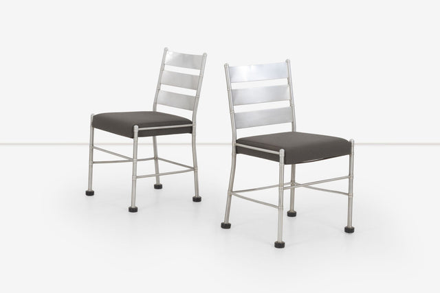 Pair of Warren McArthur Pull-Up Chairs, 1930's