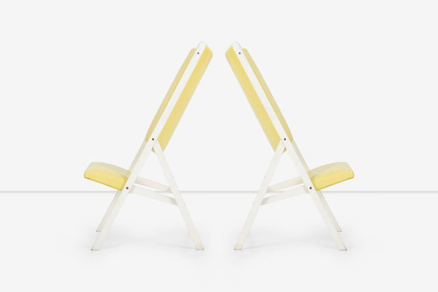 Pair of Gio Ponti Gabriela Lounge Chairs, Italy 1970