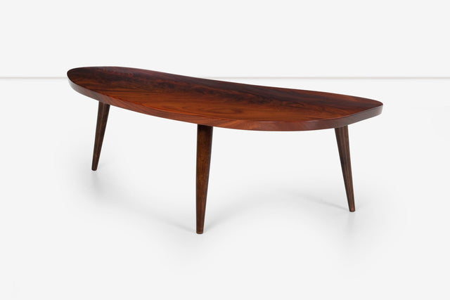 Arthur Espenet Carpenter Coffee Table in Solid Walnut