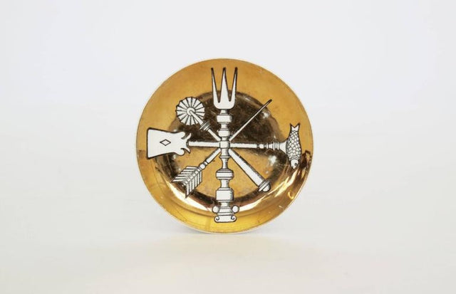Set of Six Small Fornasetti Dishes