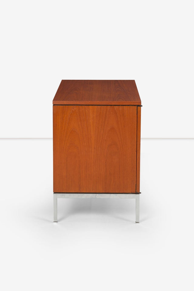 Florence Knoll Two-Door Cabinet in Teak-wood